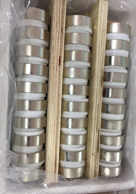 खरीदें जस्ता लेपित जस्ती हार्ड औद्योगिक नियोडियम मैग्नेट डिस्क online manufacture