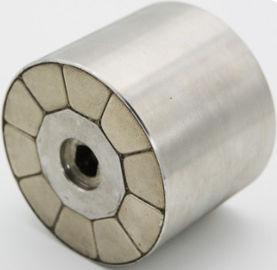 खरीदें स्थायी Neodymium मोटर मैग्नेट NiCuNi कोटिंग चमकीले चांदी का रंग online manufacture
